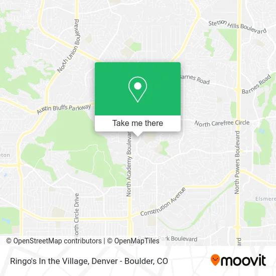 Ringo's In the Village map