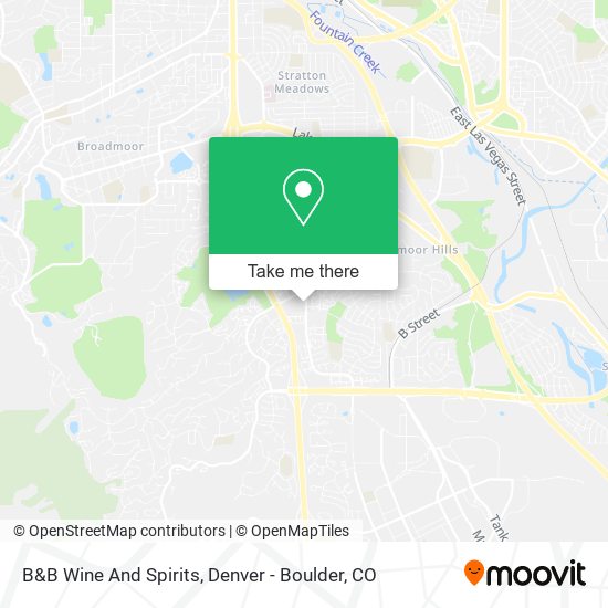 B&B Wine And Spirits map