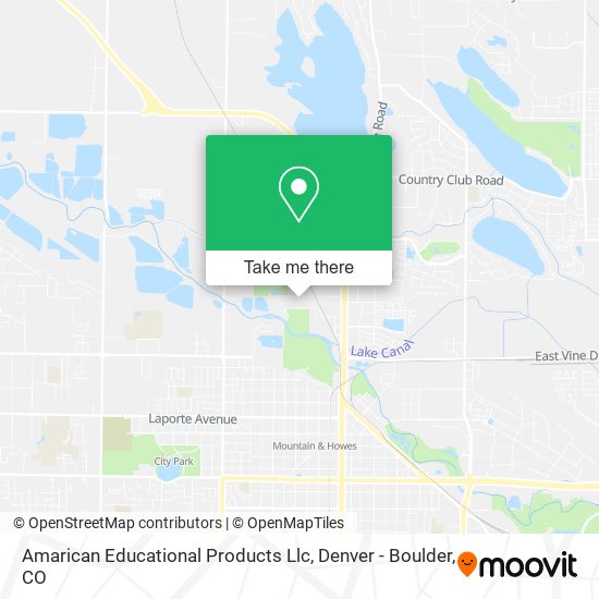Amarican Educational Products Llc map