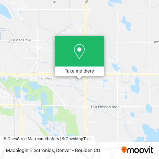 Macalegin Electronics map