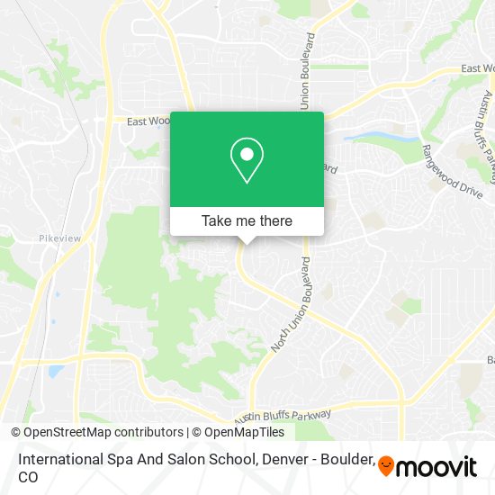 International Spa And Salon School map