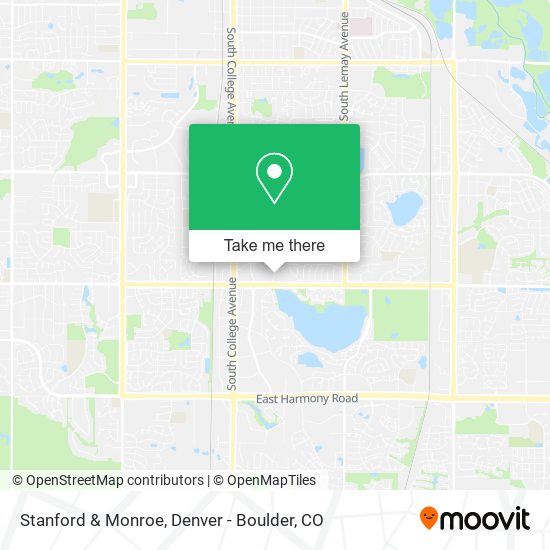 Stanford & Monroe map