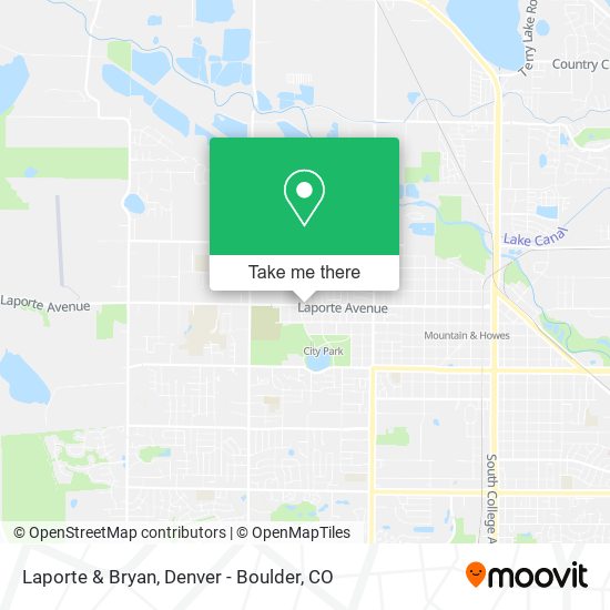 Mapa de Laporte & Bryan