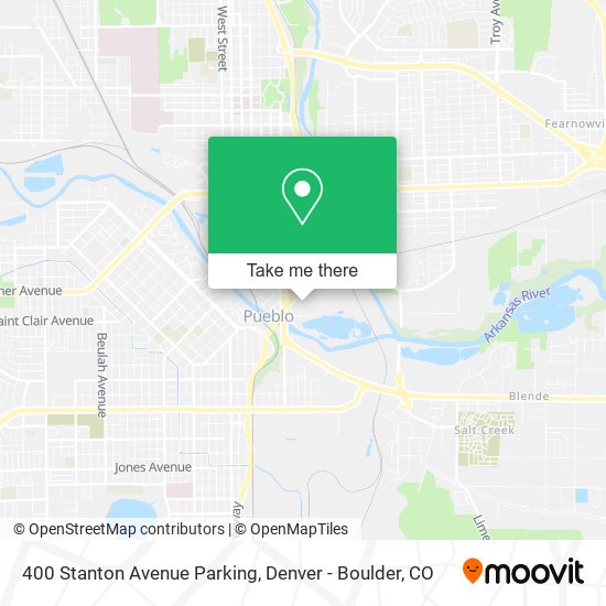400 Stanton Avenue Parking map