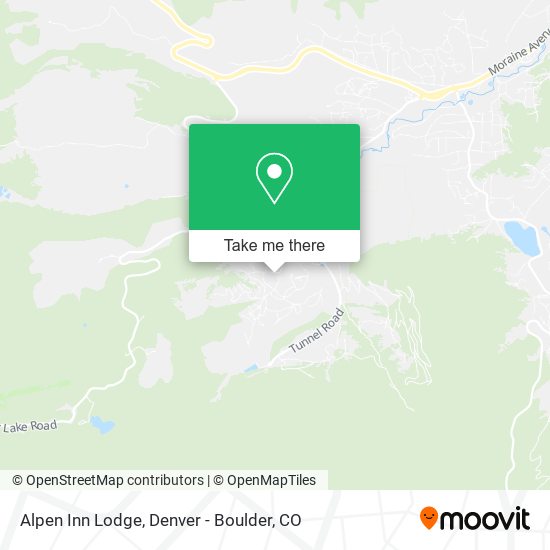 Alpen Inn Lodge map
