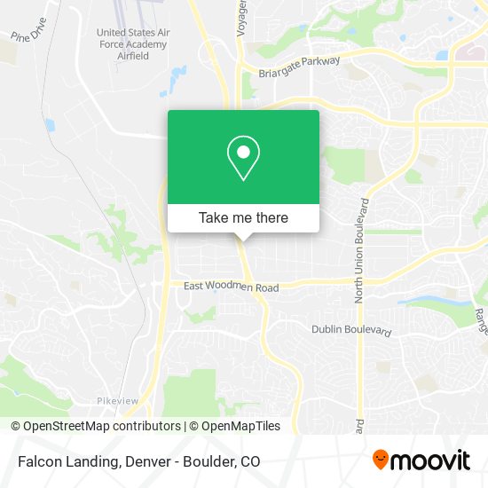 Falcon Landing map
