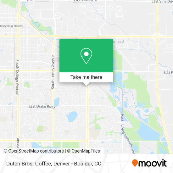 Dutch Bros. Coffee map