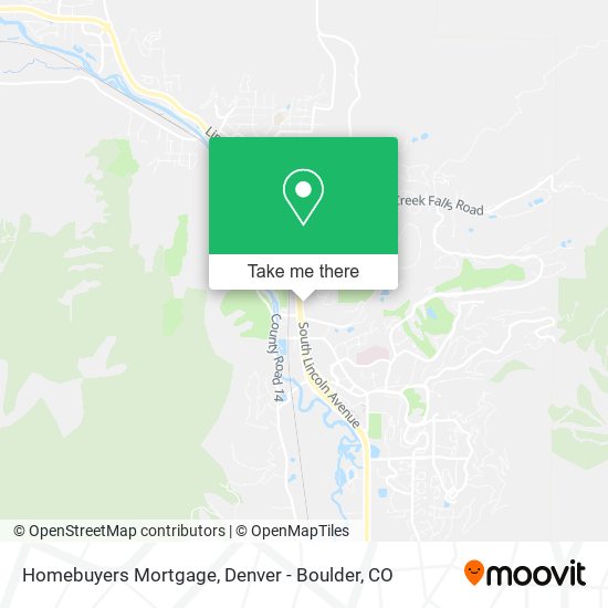 Homebuyers Mortgage map