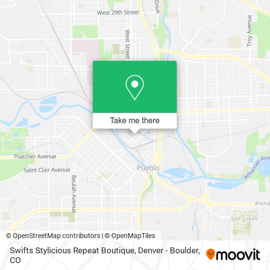 Swifts Stylicious Repeat Boutique map