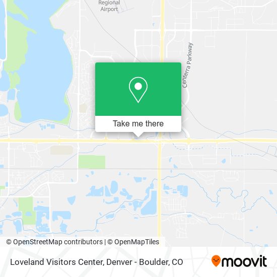 Mapa de Loveland Visitors Center