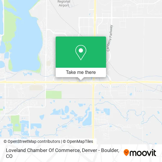 Loveland Chamber Of Commerce map
