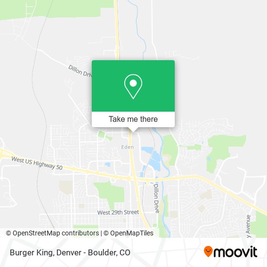 Mapa de Burger King
