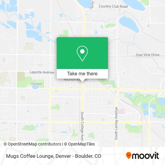 Mapa de Mugs Coffee Lounge