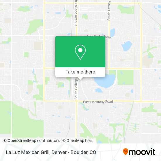 La Luz Mexican Grill map