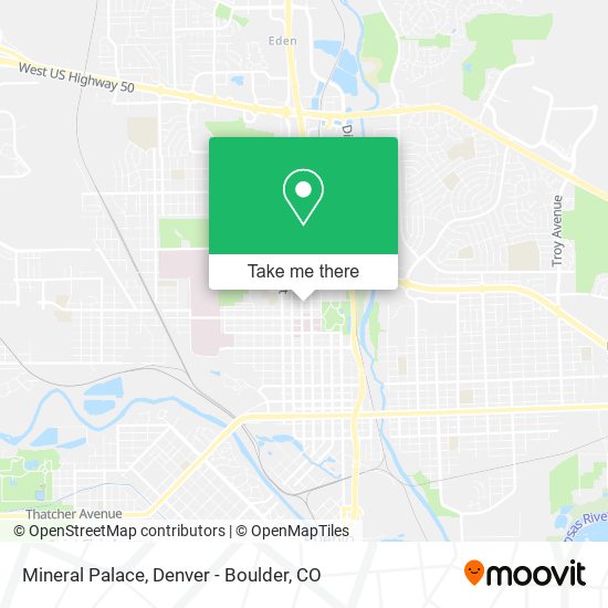 Mineral Palace map