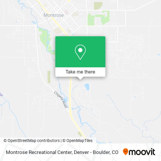 Mapa de Montrose Recreational Center