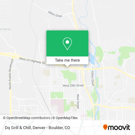 Dq Grill & Chill map