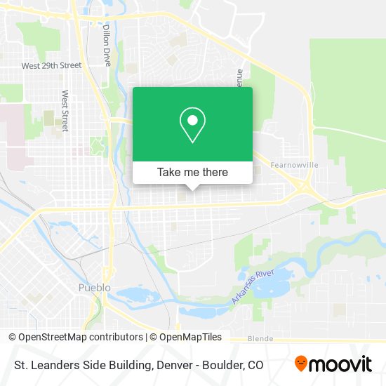 St. Leanders Side Building map