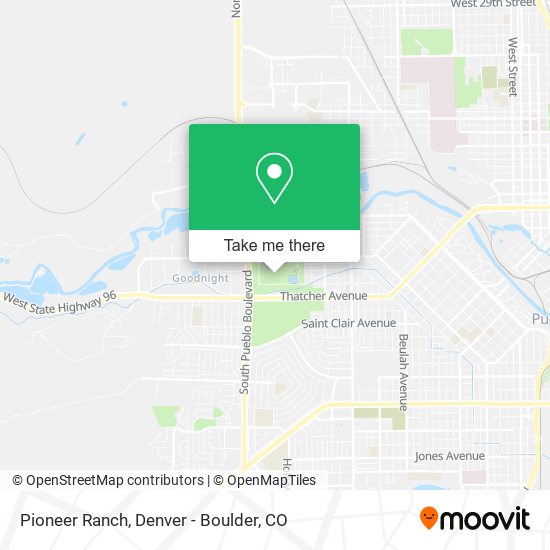 Mapa de Pioneer Ranch