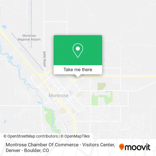 Montrose Chamber Of Commerce - Visitors Center map