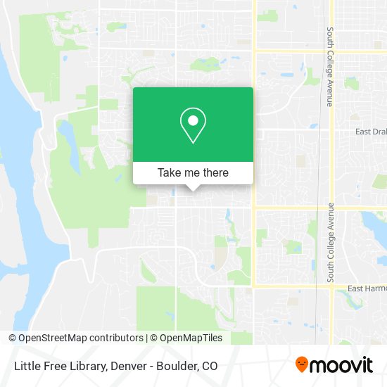 Little Free Library map