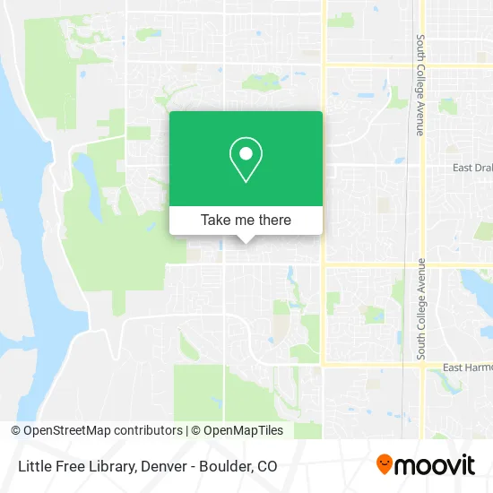 Little Free Library map