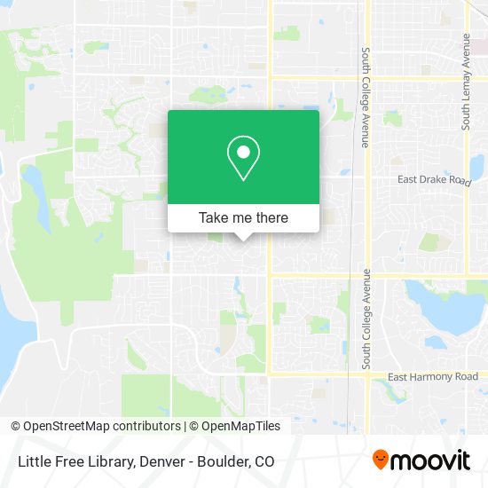 Little Free Library map