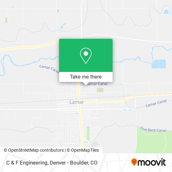 C & F Engineering map