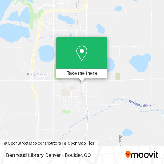 Mapa de Berthoud Library