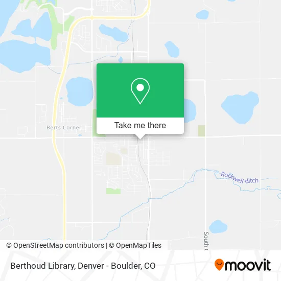 Berthoud Library map