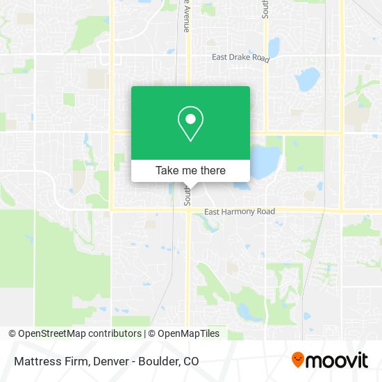 Mattress Firm map