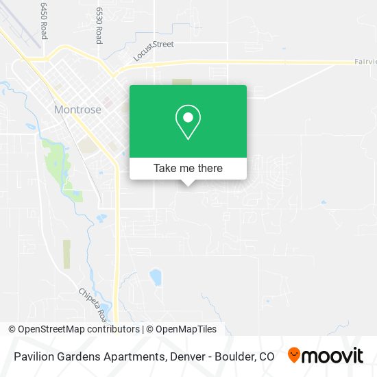 Pavilion Gardens Apartments map