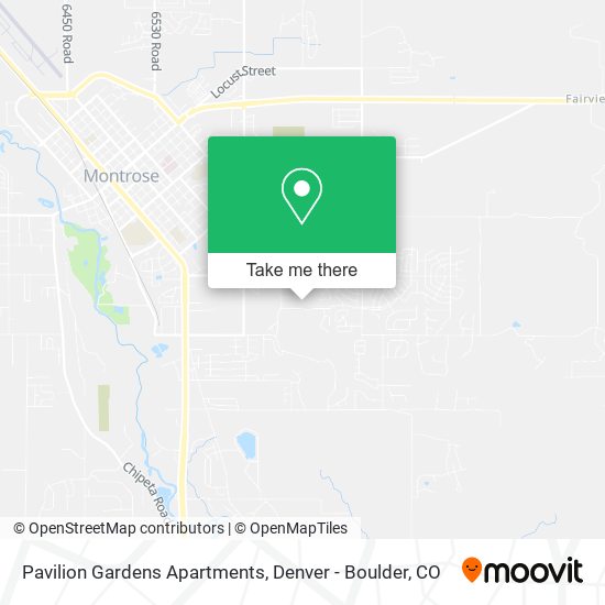 Pavilion Gardens Apartments map
