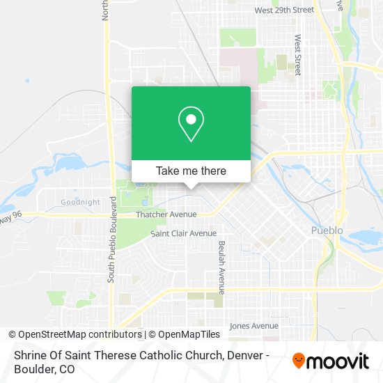 Mapa de Shrine Of Saint Therese Catholic Church