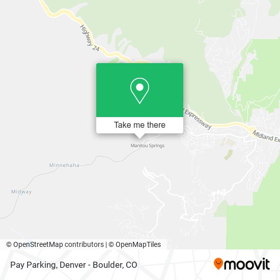 Mapa de Pay Parking