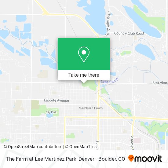 Mapa de The Farm at Lee Martinez Park