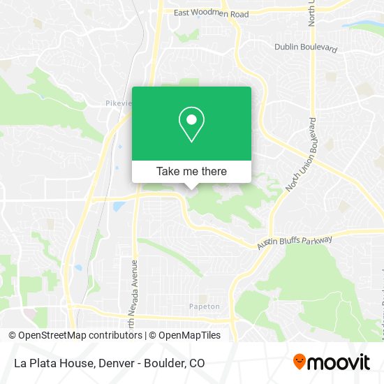 La Plata House map