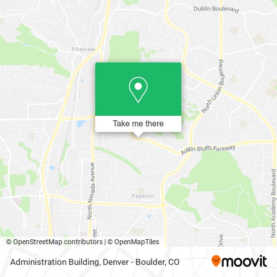 Administration Building map