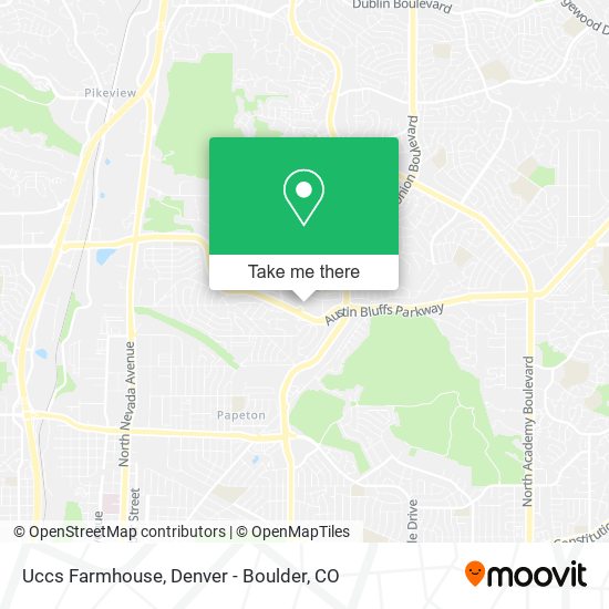 Mapa de Uccs Farmhouse