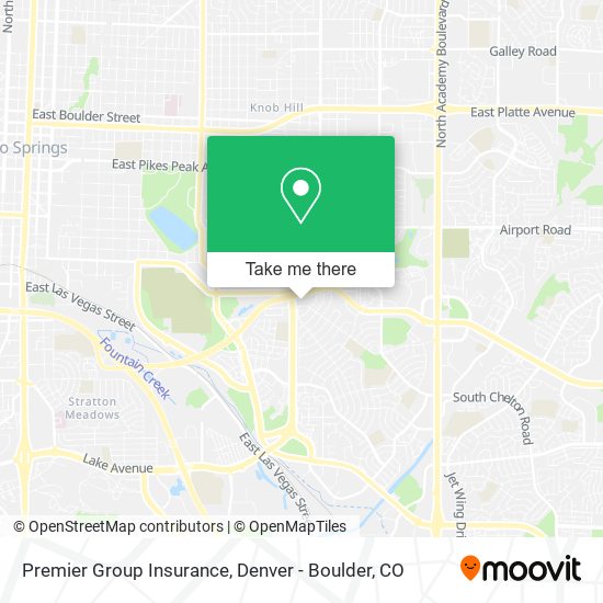 Premier Group Insurance map