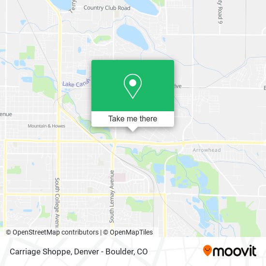 Carriage Shoppe map