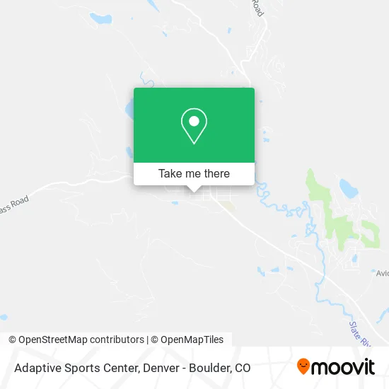 Adaptive Sports Center map