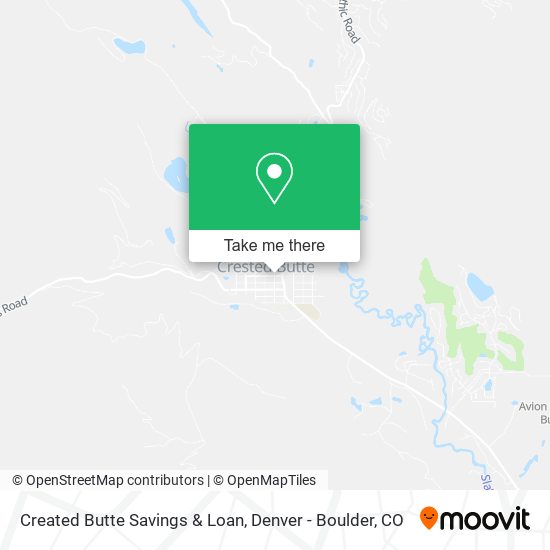 Created Butte Savings & Loan map