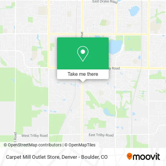 Carpet Mill Outlet Store map