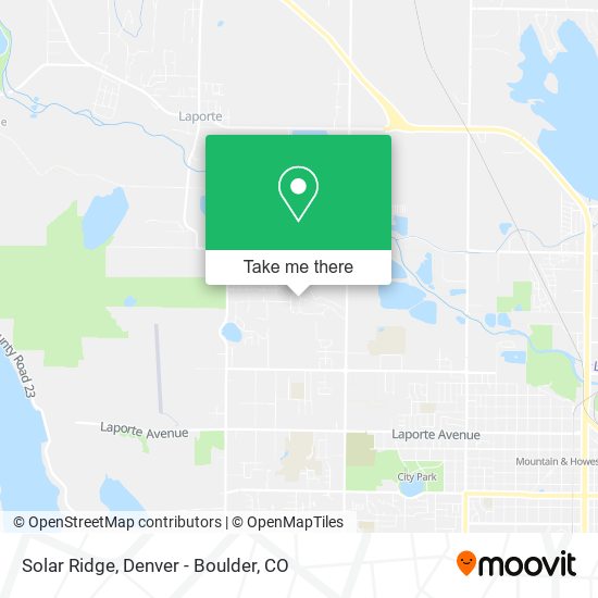 Mapa de Solar Ridge