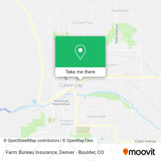 Farm Bureau Insurance map