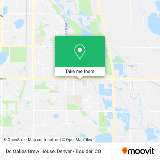 Dc Oakes Brew House map
