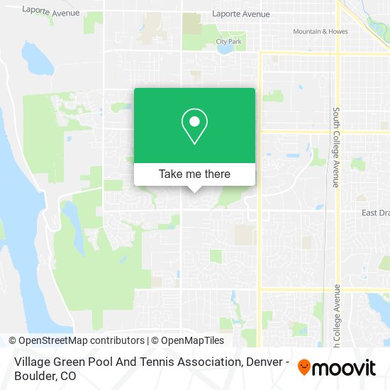 Mapa de Village Green Pool And Tennis Association