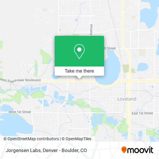 Jorgensen Labs map