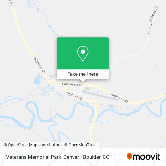 Mapa de Veterans Memorial Park